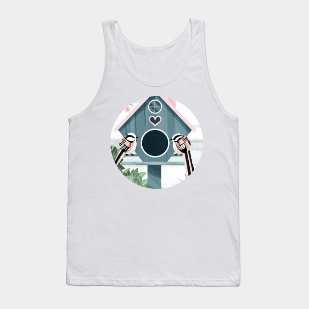 New Home Tank Top by KatherineBlowerDesigns